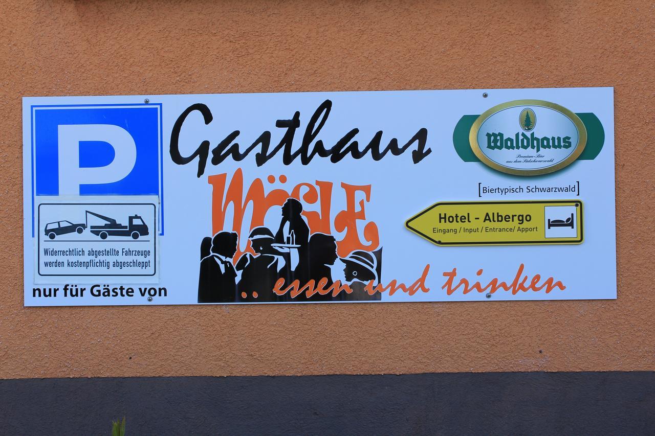 Gasthaus Moesle Hotel Reute  Kültér fotó